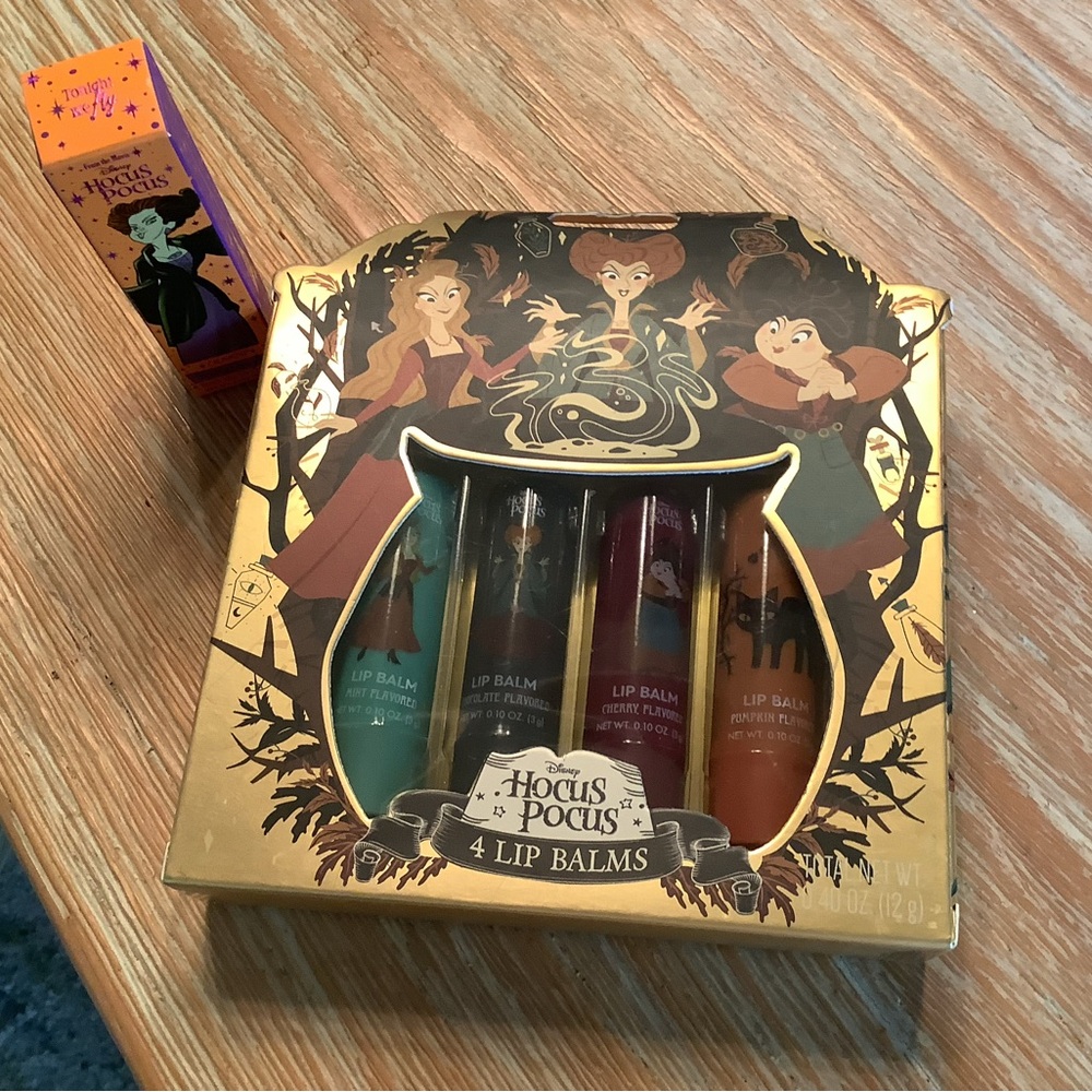 Disney Hocus Pocus 4-Pack Lip Balm Set — Assorted Colors